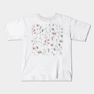 Summer and Flowers Kids T-Shirt